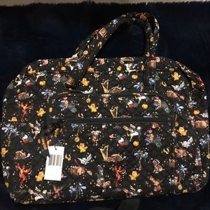Vera Bradley Friends At HOgwarts Harry Potter Weekender  Large Travel Bag Exact